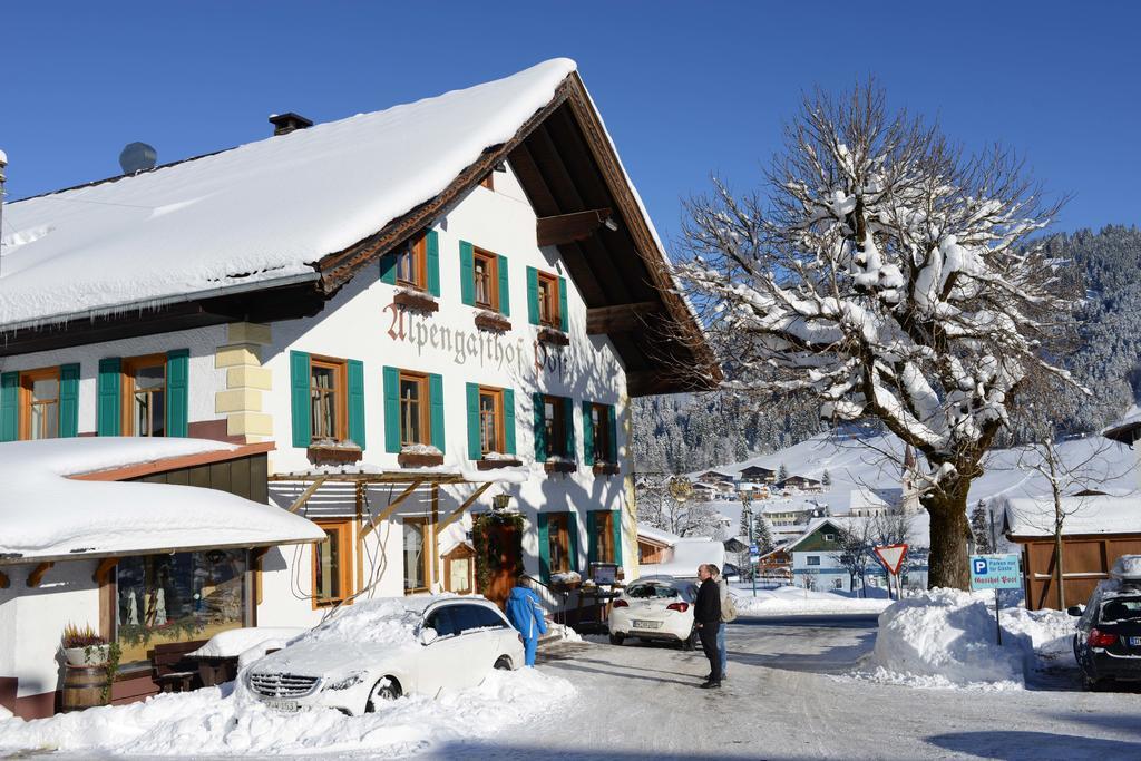 Alpengasthof Zur Post Schattwald Exterior photo